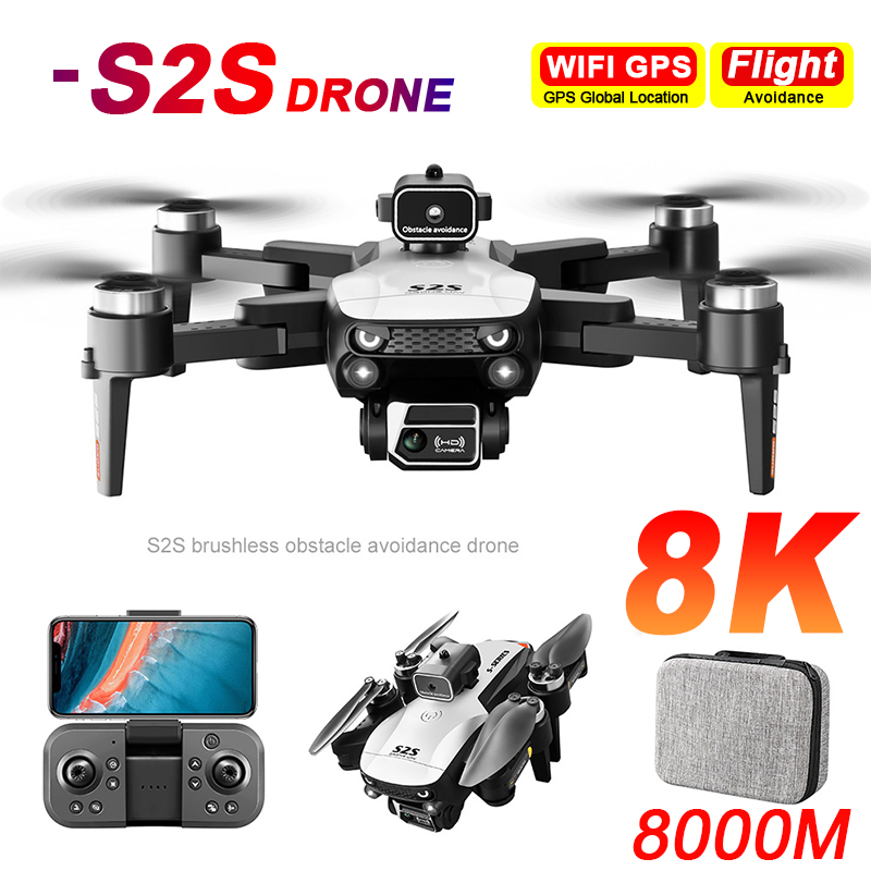 Drone Multispectral - جديد S2S الطائرة بدون طيار 8K