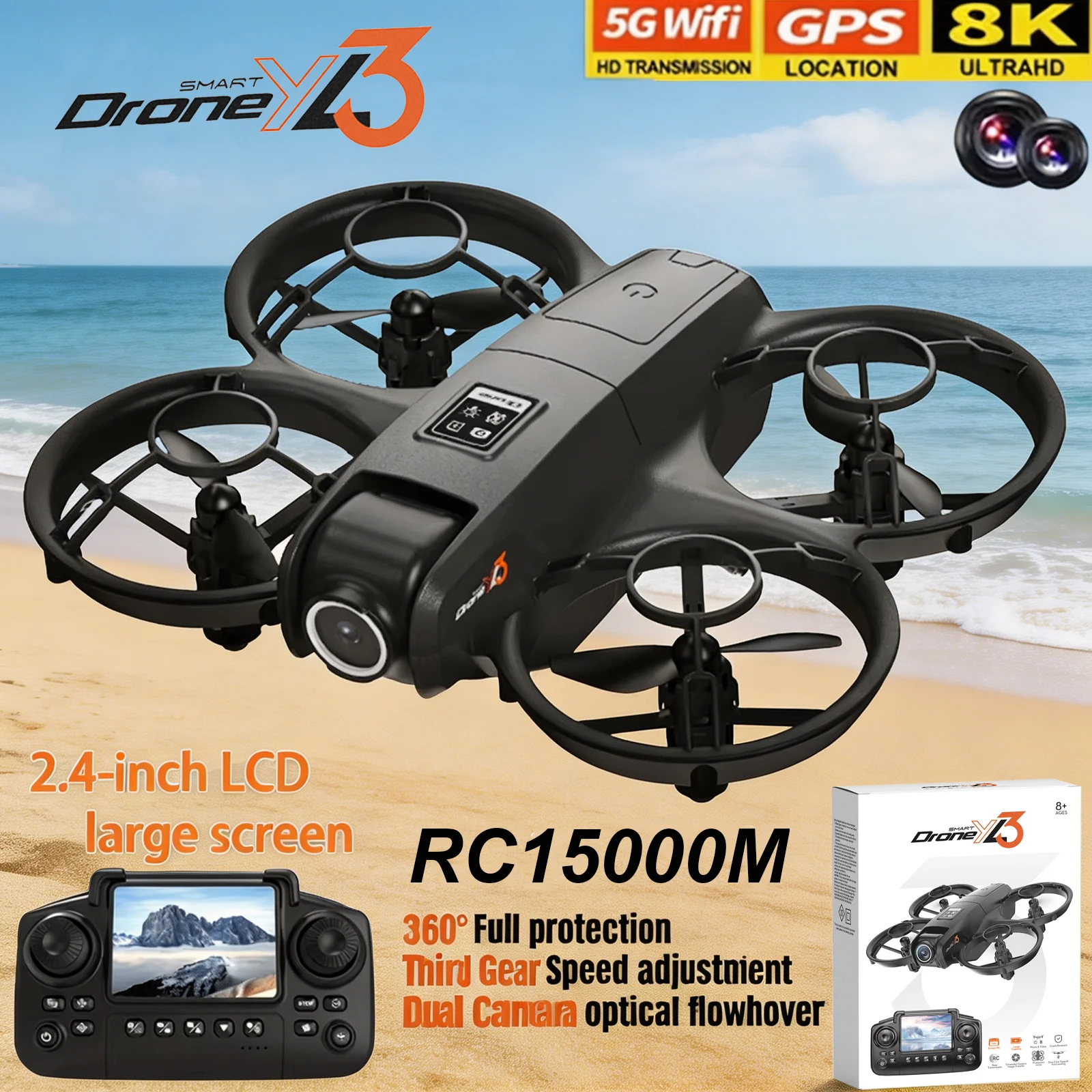 Drone Mapping - طائرة بدون طيار YL3 RC جديدة