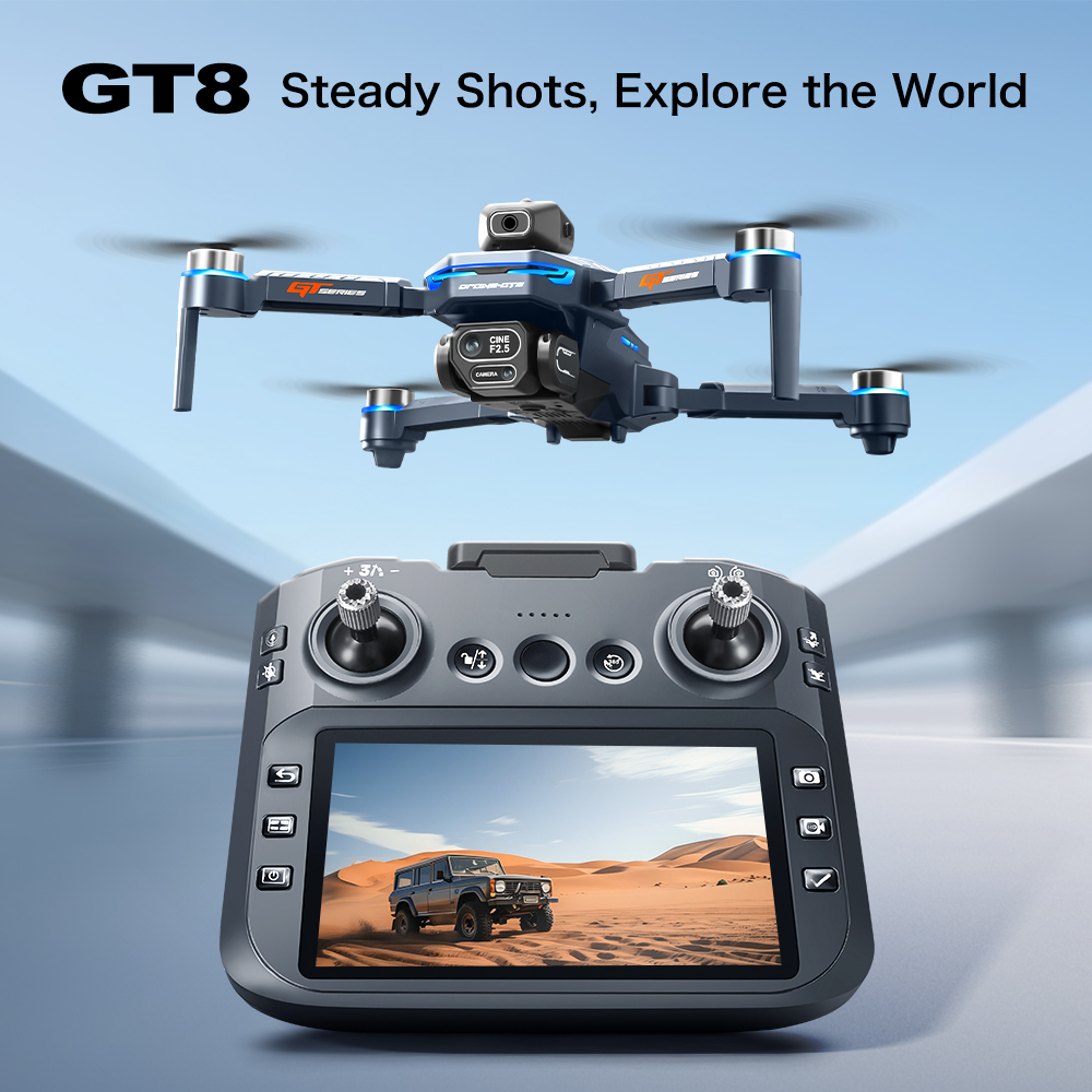 طائرة بدون طيار GT8 ماكس قابلة - مراجعة Drone Multispectral وسعره