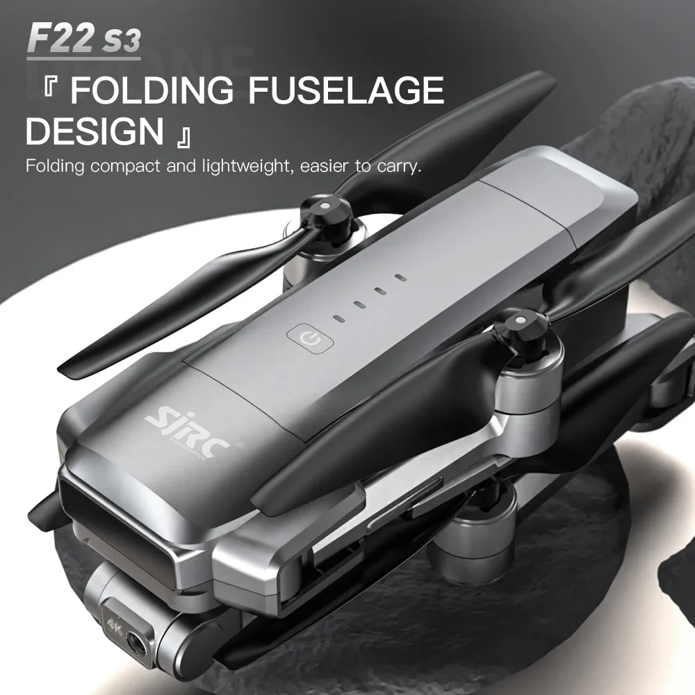 طائرة SJRC F22 S3 pro القابلة  - مراجعة Drone Multispectral وسعره
