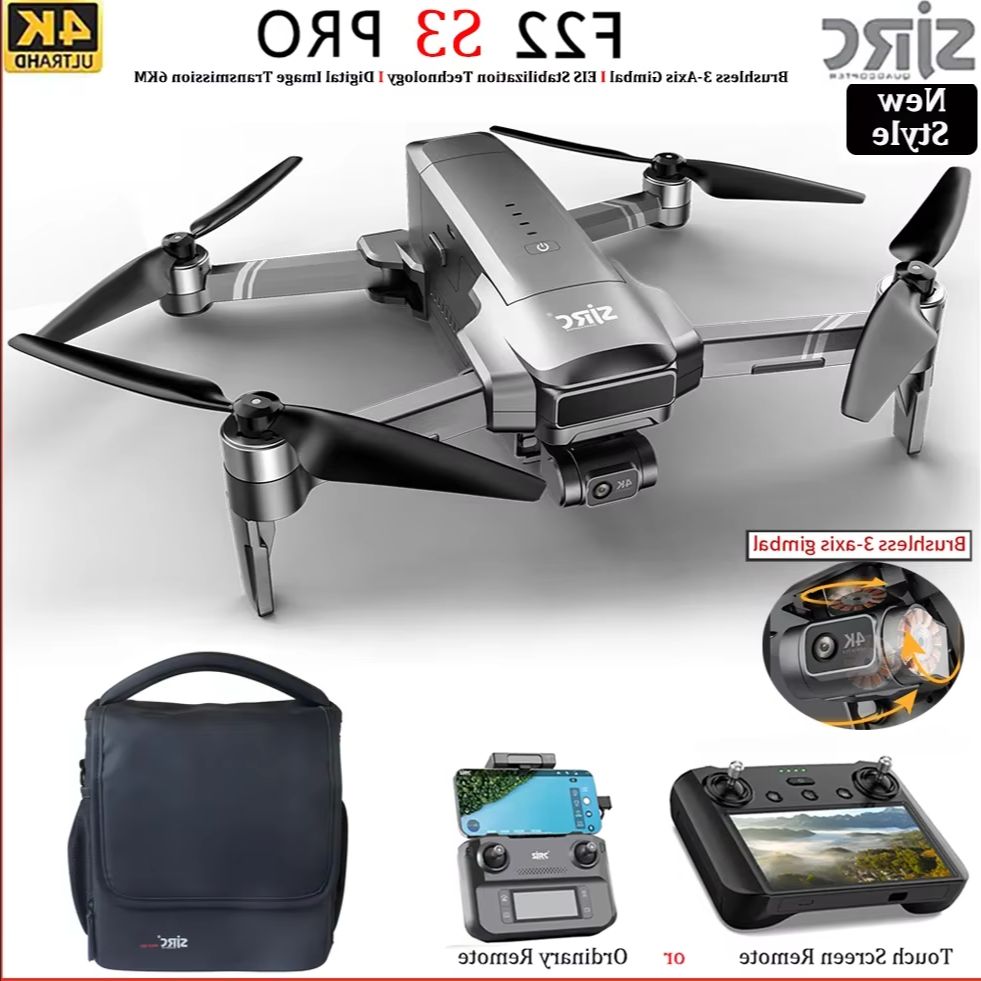 طائرة SJRC F22 S3 pro القابلة  - مراجعة Drone Multispectral وسعره