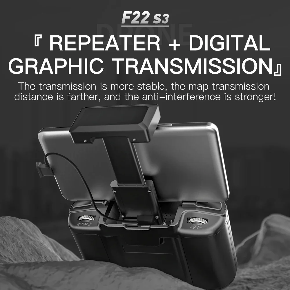 طائرة SJRC F22 S3 pro القابلة  - مراجعة Drone Multispectral وسعره