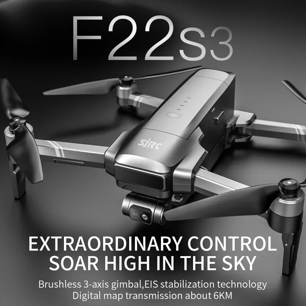 طائرة SJRC F22 S3 pro القابلة  - مراجعة Drone Multispectral وسعره